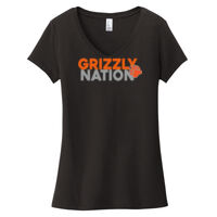 Grizzly Nation - Women's Very Important Tee ® V Neck Thumbnail