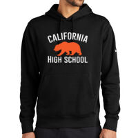 Cal Walking Bear - Club Fleece Sleeve Swoosh Pullover Hoodie Thumbnail